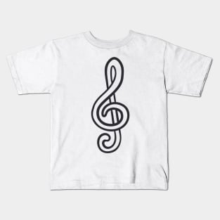 Treble Clef Kids T-Shirt